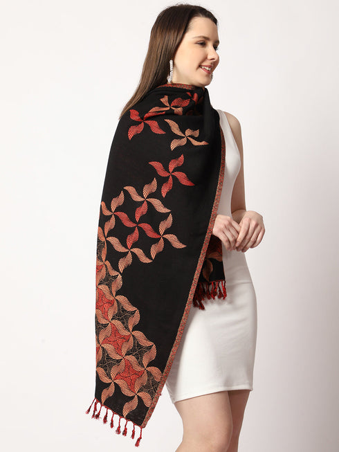 Women's Jamawar Wool Stole
